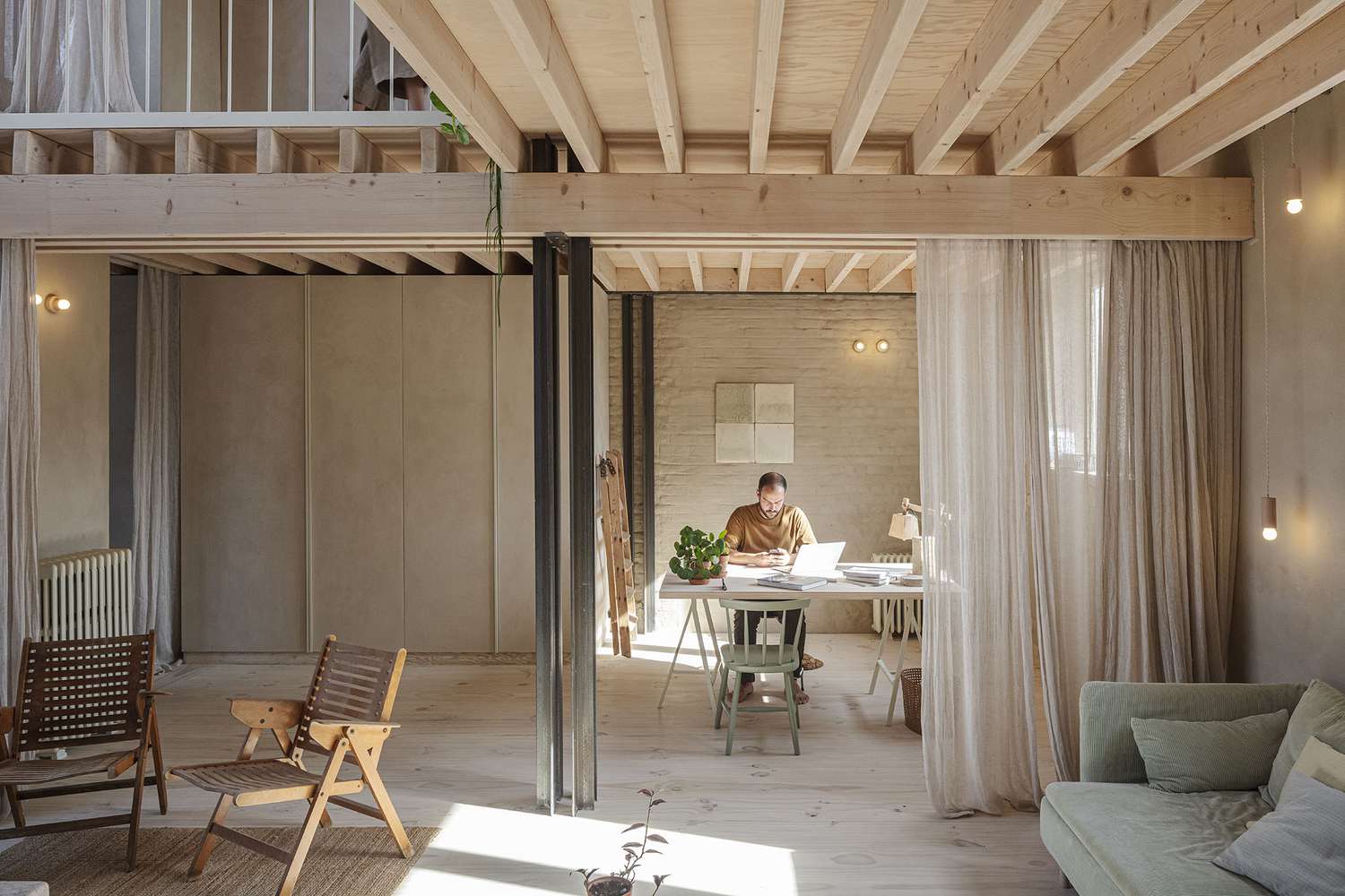 Warehouse Reworked Into Stunning Residence With Pure, Low-Tech Gives