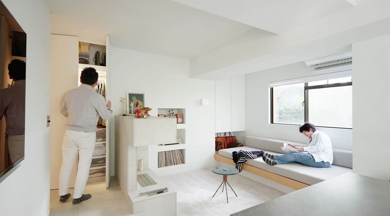 Small Residence Reworked as an Intergenerational Residence for Two